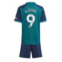 Dětský Fotbalový dres Arsenal Gabriel Jesus #9 2023-24 Třetí Krátký Rukáv (+ trenýrky)